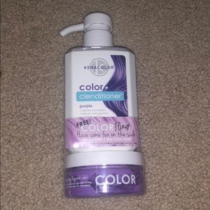 Keracolor in purple with purple color fling
